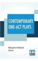 Contemporary One-Act Plays