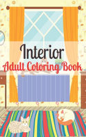 Interior Adult Coloring Book