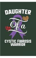 Daughter Of A Cystic Fibrosis Warrior: Cystic Fibrosis Awareness Leopard Buffalo Plaid Family Gift