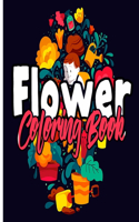 Flower Coloring Book