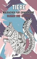 Malbücher für Erwachsene - Blumen und Muster - Tiere