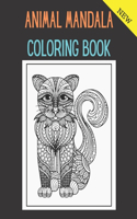 Animal Mandala Coloring Book