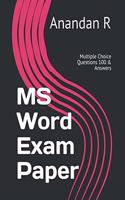 MS Word Exam Paper