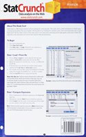 StatCrunch Introductory Statistics Study Cards