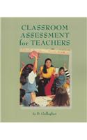 Classroom Assessment for Teachers