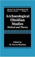 Archaeological Obsidian Studies