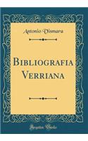 Bibliografia Verriana (Classic Reprint)