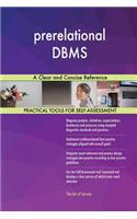 prerelational DBMS A Clear and Concise Reference
