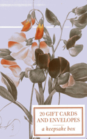 Tin Box of 20 Gift Cards and Envelopes: Sweetpea Redoute: A Keepsake Tin Box of 20 High-Quality Beautiful Fine-Art Gift Cards and Envelopes