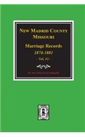 New Madrid County, Missouri Marriage Records, 1874-1881. (Volume #2)