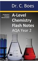 A-Level Chemistry Flash Notes AQA Year 2