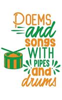 Poems And Songs With Pipes And Drums