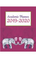2019-2020 Academic Planner: Daily, Weekly and Monthly Dated Calendar Class Timetable With To Do's & Notes July 2019 - June 2020 V47