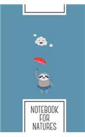 Notebook for Natures