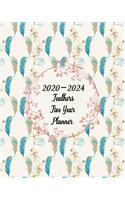 2020-2024 Feathers Five Year Planner