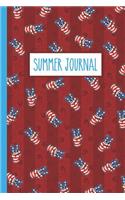 Summer Journal: Cute Vacation and Travel Journal for Kids
