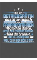 Ich Bin Betriebsrätin Das Ist So Einfach Wie Fahrradfahren. Abgesehen Davon, Dass Das Fahrrad brennt. Und Du Brennst. Und Alles Brennt. Weil Du In Der Hölle Bist.