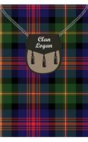 Clan Logan Tartan Journal/Notebook