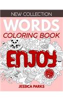 Words Coloring Book