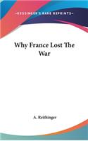 Why France Lost the War