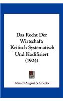 Das Recht Der Wirtschaft