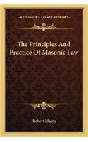 The Principles And Practice Of Masonic Law: (English)