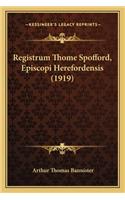 Registrum Thome Spofford, Episcopi Herefordensis (1919)