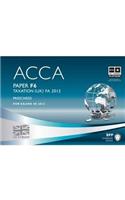 ACCA - F6 Taxation FA2012: Paper F6 Passcards