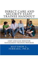 Direct Care and Security Staff Trainee Handout