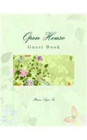 Open House Guest Book