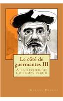 Le cote de guermantes III: A la recherche du temps perdu