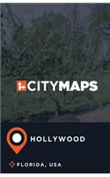 City Maps Hollywood Florida, USA