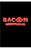 Bacon: 6x9 Pig - lined - ruled paper - notebook - notes