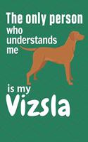 The only person who understands me is my Vizsla: For Vizsla Dog Fans