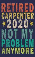Retired Carpenter 2020 Not My Problem Anymore