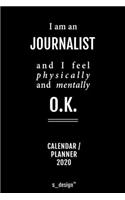 Calendar 2020 for Journalists / Journalist