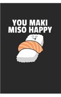 Sushi Notizbuch