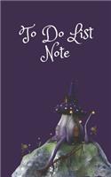 To Do List Note: Personal Activities Things to Accomplish, Easy Glance.