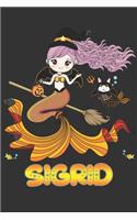 Sigrid: Sigrid Halloween Beautiful Mermaid Witch Want To Create An Emotional Moment For Sigrid?, Show Sigrid You Care With This Personal Custom Gift With Si