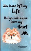 Pet Loss Journal Pomeranian: Guided Prompt Keepsake Workbook