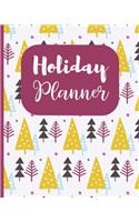 Holiday Planner: The Ultimate Christmas Organizing Journal for Stress-Free Planning! Track Gifts, Shopping, Parties, Recipes, Movies to Watch and so much MORE! 8 x 1