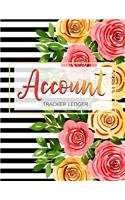 Account Tracker Ledger: Check and Debit Card Register 100 Pages 2,400 Entry Lines Total: Size = 8.5 x 11 Inches (Double-Sided), Perfect Binding, Non-Perforated(5 General Ledger Book)