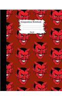 Devil Composition Notebook