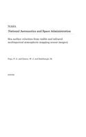 Sea Surface Velocities from Visible and Infrared Multispectral Atmospheric Mapping Sensor Imagery