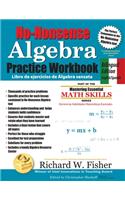 No-Nonsense Algebra Practice Workbook, Bilingual Edition