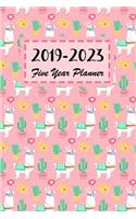 2019-2023 Five Year Planner: Monthly Schedule Organizer, Agenda Planner for the Next Five Years, Appointment Notebook, Monthly Planner, Action Day, Passion Goal Setting