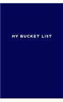 My Bucket List