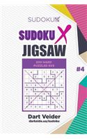 Sudoku X Jigsaw - 200 Hard Puzzles 9x9 (Volume 4)