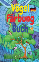 Vögel Färbung Buch
