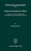 Struktur Und Funktion Der Bilanz
